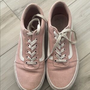 Vans Ward Sepia Rose low-top canva
